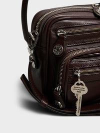 Acne Studios - Camero Party Bag in Chocolate Brown