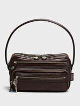 Acne Studios - Camero Party Bag in Chocolate Brown