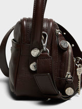 Acne Studios - Camero Party Bag in Chocolate Brown