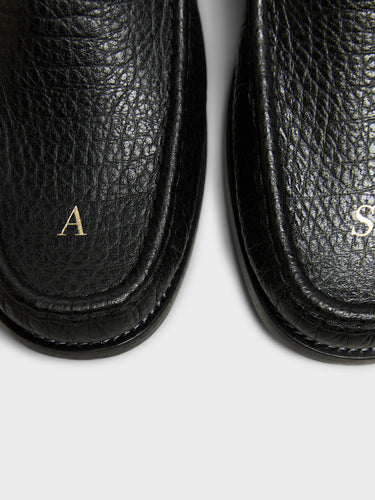 Acne Studios - Leather Loafers in Black