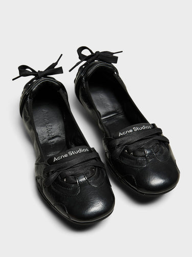 Acne Studios - Lace-Up Shoes in Black