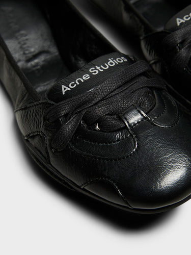 Acne Studios - Lace-Up Shoes in Black