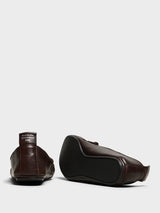 Acne Studios - Leather Loafers in Dark Brown