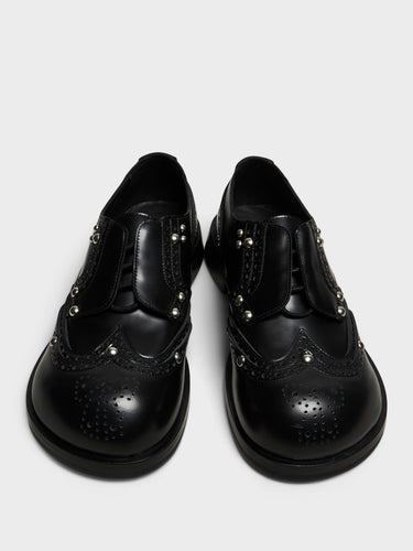Acne Studios - Lace-up Leather Shoes in Black