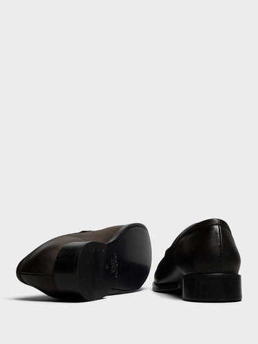 Acne Studios - Leather Loafers in Brown