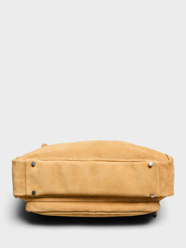 Acne Studios - Camero Camera Suede Bag in Sesame Beige