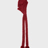 Acne Studios - Mohair Cap with Earflaps in Burgundy