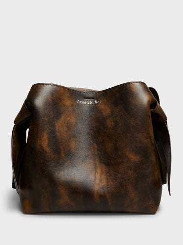 Musubi Midi shoulder bag in Ochre Yellow