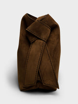 Acne Studios - Musubi Midi Bag Suede in Cognac Brown