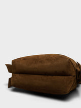 Acne Studios - Musubi Midi Bag Suede in Cognac Brown