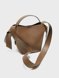 Acne Studios - Musubi Mini Shoulder Bag in Camel Brown