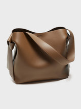 Acne Studios - Musubi Midi Shoulder Bag in Camel Brown