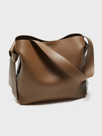 Acne Studios - Musubi Midi Shoulder Bag in Camel Brown