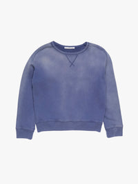 Acne Studios - Sprayed Logo Sweatshirt in Navy
