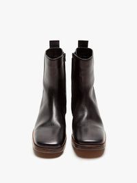Acne Studios - Leather Ankle Boots in Black