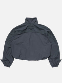 Acne Studios - Nylon Logo Jacket in Steel Grey