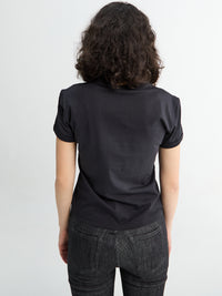 Acne Studios - Fitted Logo T-shirt in Faded Blue