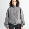 Acne Studios - Technical Check Jacket in Multi Grey