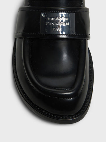 Acne Studios - Leather Loafers in Black