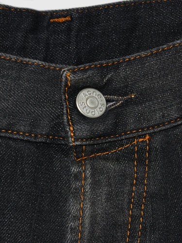 Acne Studios - 2023F Super Baggy Fit Jeans in Black Trafalgar