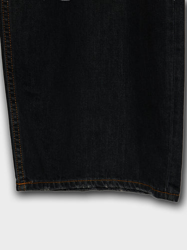 Acne Studios - 2023F Super Baggy Fit Jeans in Black Trafalgar
