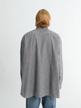 Acne Studios - Flannel Button-Up Shirt in Black and White