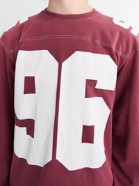 Acne Studios - Logo Jersey T-Shirt in Faded Red