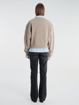 Acne Studios - Fa-Wn-Swea000006 in Beige/Blue