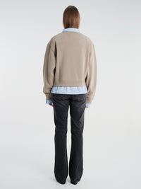 Acne Studios - Fa-Wn-Swea000006 in Beige/Blue