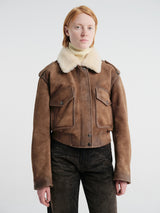 Acne Studios - Rw-Wn-Leat000023 in Camel Brown