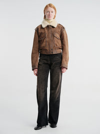 Acne Studios - Rw-Wn-Leat000023 in Camel Brown