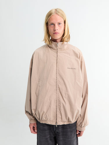 Acne Studios - Washed Logo Jacket in Mushroom Beige
