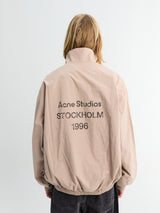 Acne Studios - Washed Logo Jacket in Mushroom Beige
