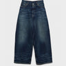 Acne Studios - 2023F Super Baggy Jeans in Broadway Mid Blue