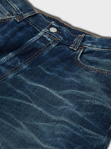 Acne Studios - 2023F Super Baggy Jeans in Broadway Mid Blue