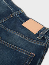 Acne Studios - 2023F Super Baggy Jeans in Broadway Mid Blue