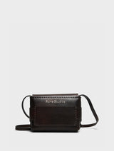 Acne Studios - Musubi Mini Crossbody Bag in Dark Brown