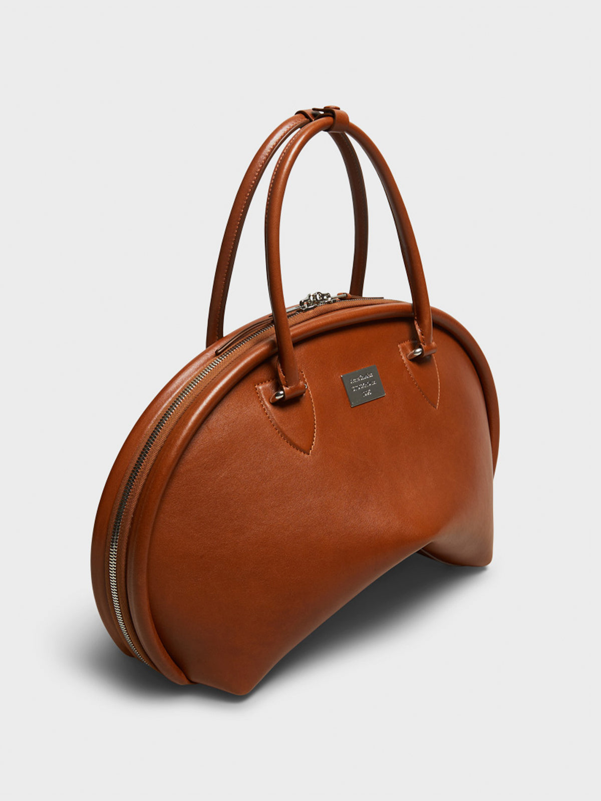 Acne Studios - Bowlina Shoulder Bag in Cognac Brown