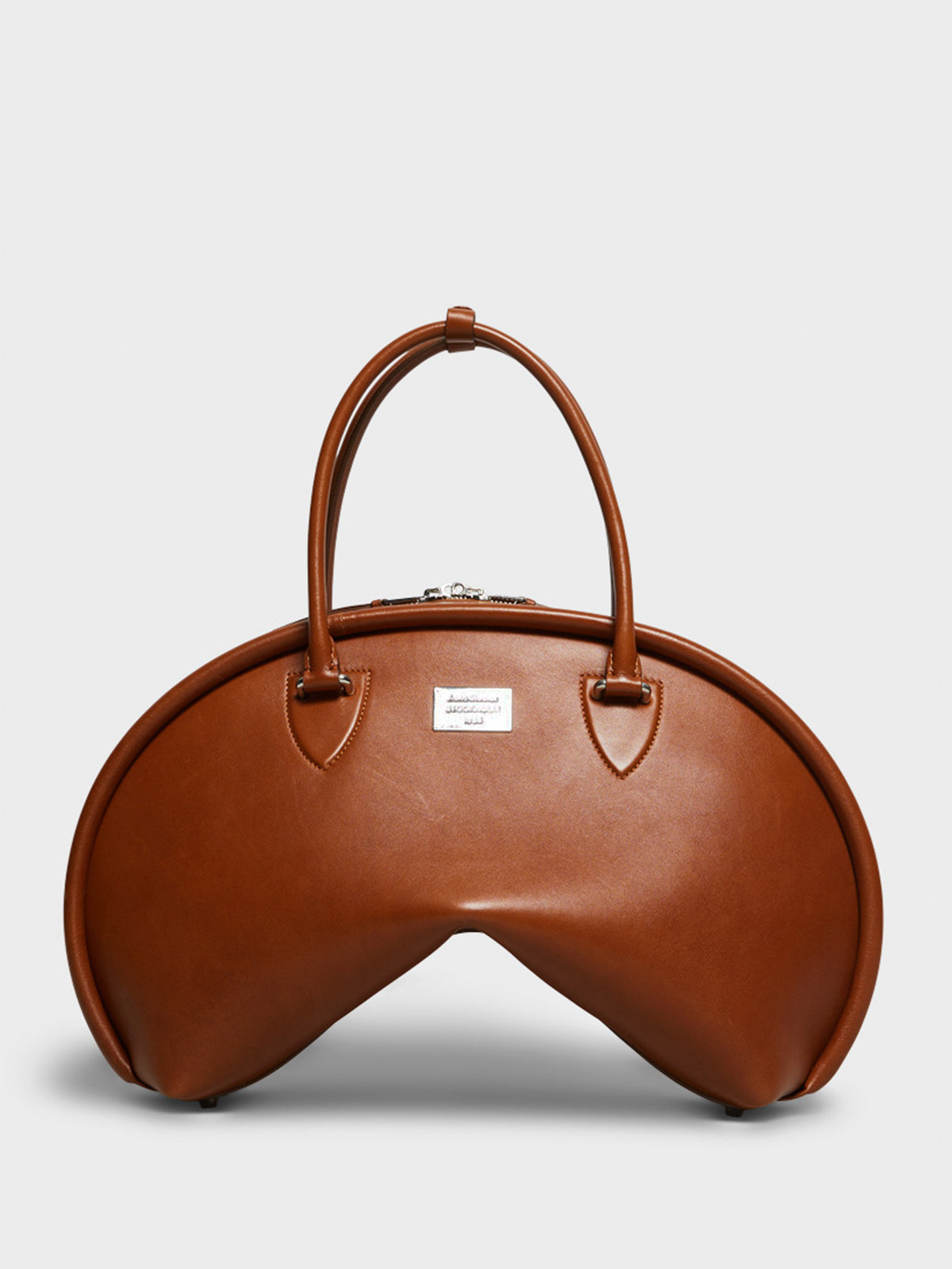 Acne Studios - Bowlina Shoulder Bag in Cognac Brown