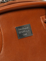 Acne Studios - Bowlina Shoulder Bag in Cognac Brown