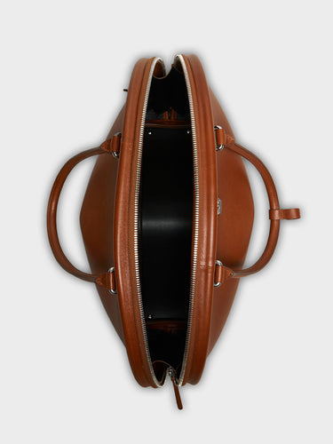 Acne Studios - Bowlina Shoulder Bag in Cognac Brown