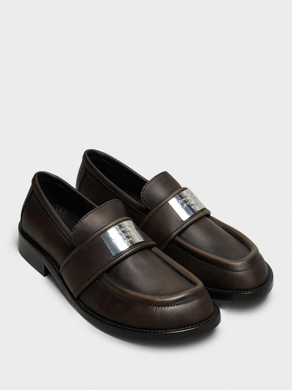 Acne Studios - Leather Loafers in Brown