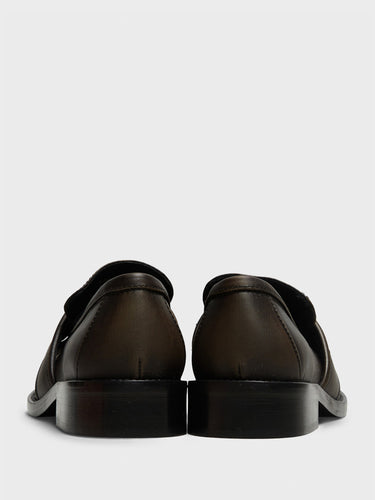 Acne Studios - Leather Loafers in Brown