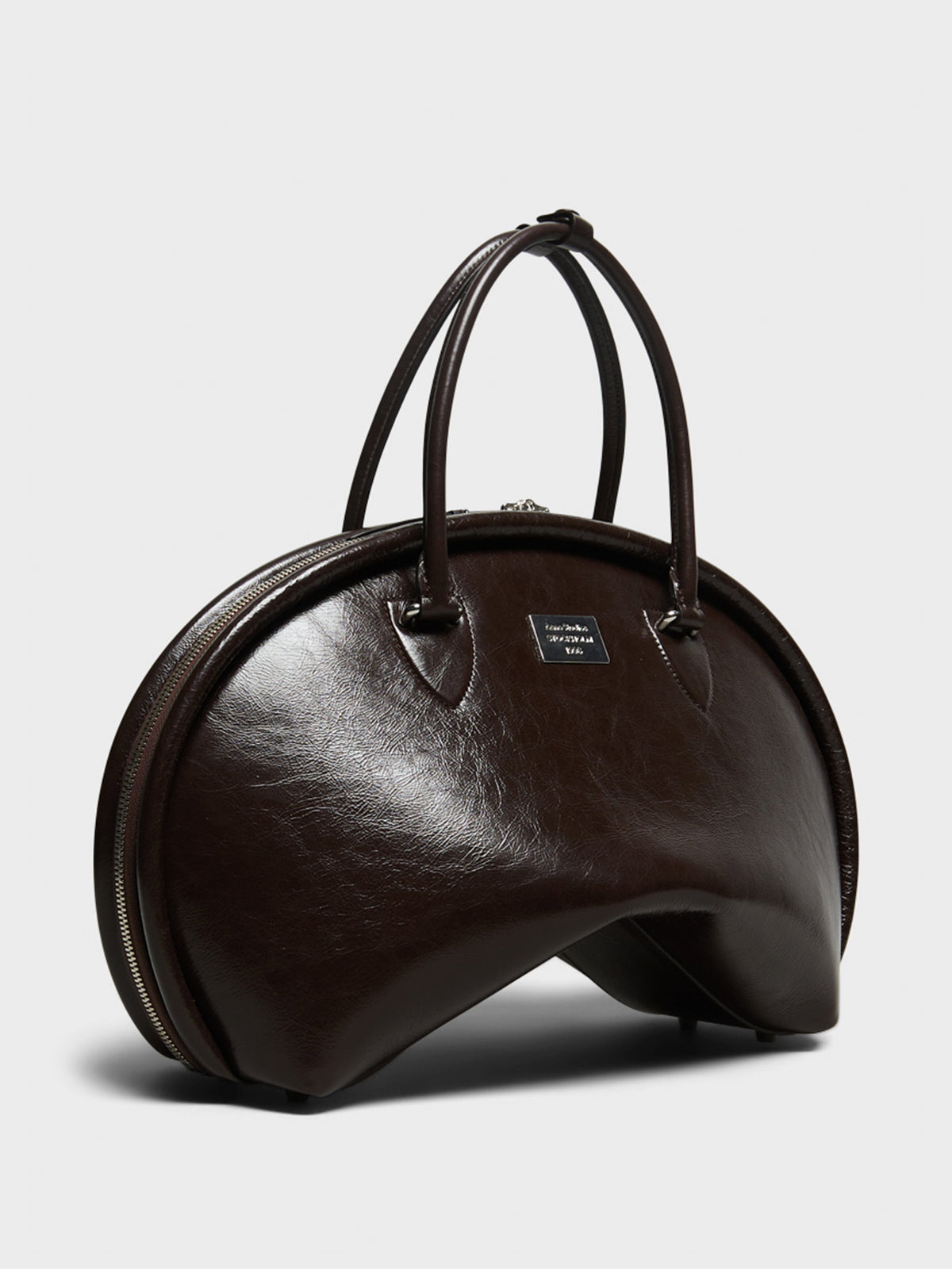 Acne Studios - Bowlina Shoulder Bag in Chocolate Brown