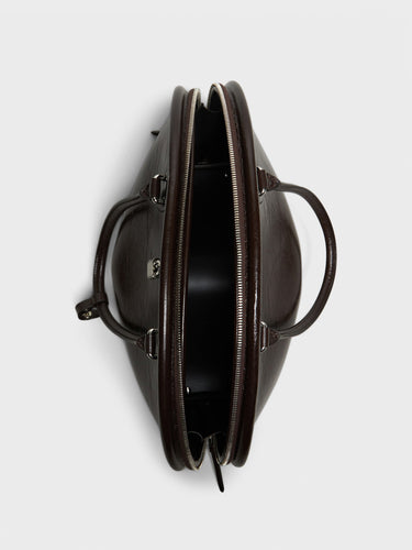 Acne Studios - Bowlina Shoulder Bag in Chocolate Brown