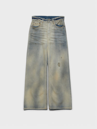 Acne Studios - 2021F Loose Fit Jeans in Carver Light Blue