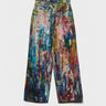 Acne Studios - 1981F Baggy Fit Jeans in Blue and Multi