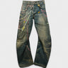 Acne Studios - 2006M Loose Fit Jeans in Mid Blue