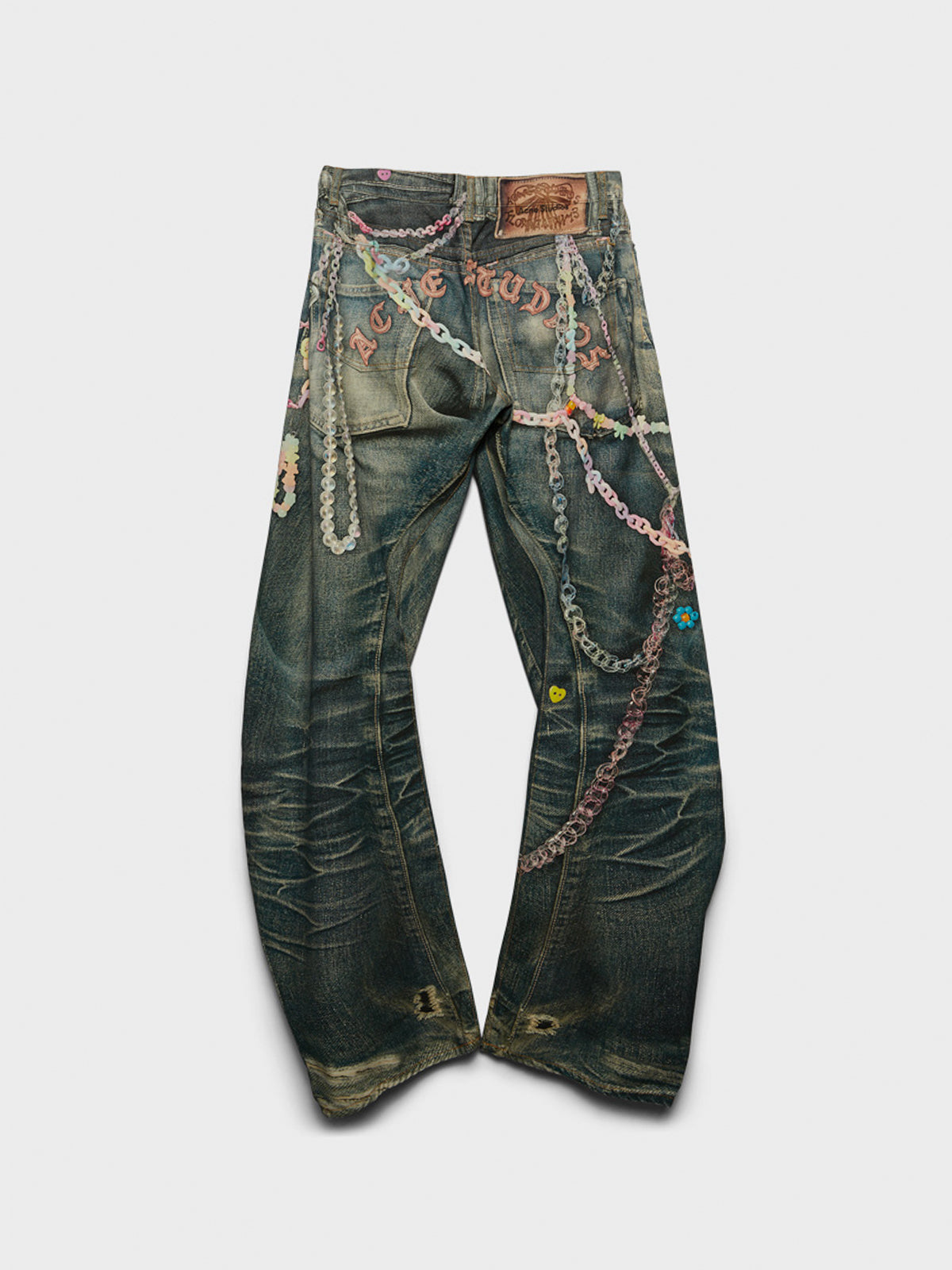 Acne Studios - 2006M Loose Fit Jeans in Mid Blue