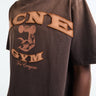 Acne Studios - Logo t-shirt in Dark Brown